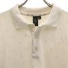 Karl Kani Short sleeve Polo shirt XL White Kanoko fabric Men's Used