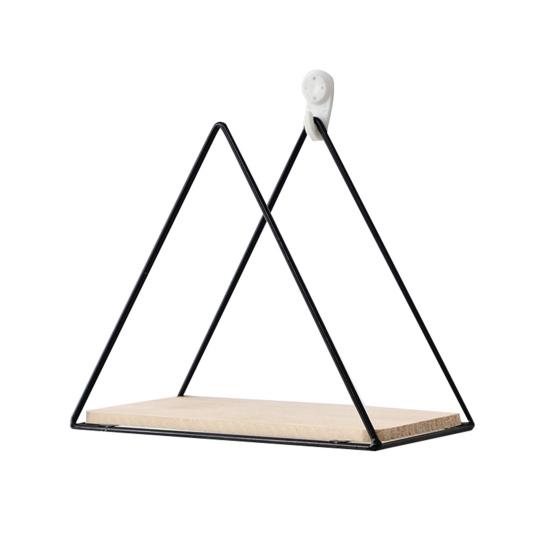 Ελαφρύ ράφι αποθήκευσης DIY Fashion χωρίς διάτρηση ράφι