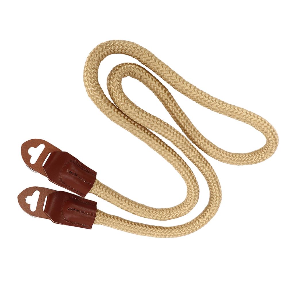 Kamera Nacken Schultergurt Tragbar Rindsleder Nylon Weicher Schultergurt für Digitale Spiegelreflexkamera Khaki