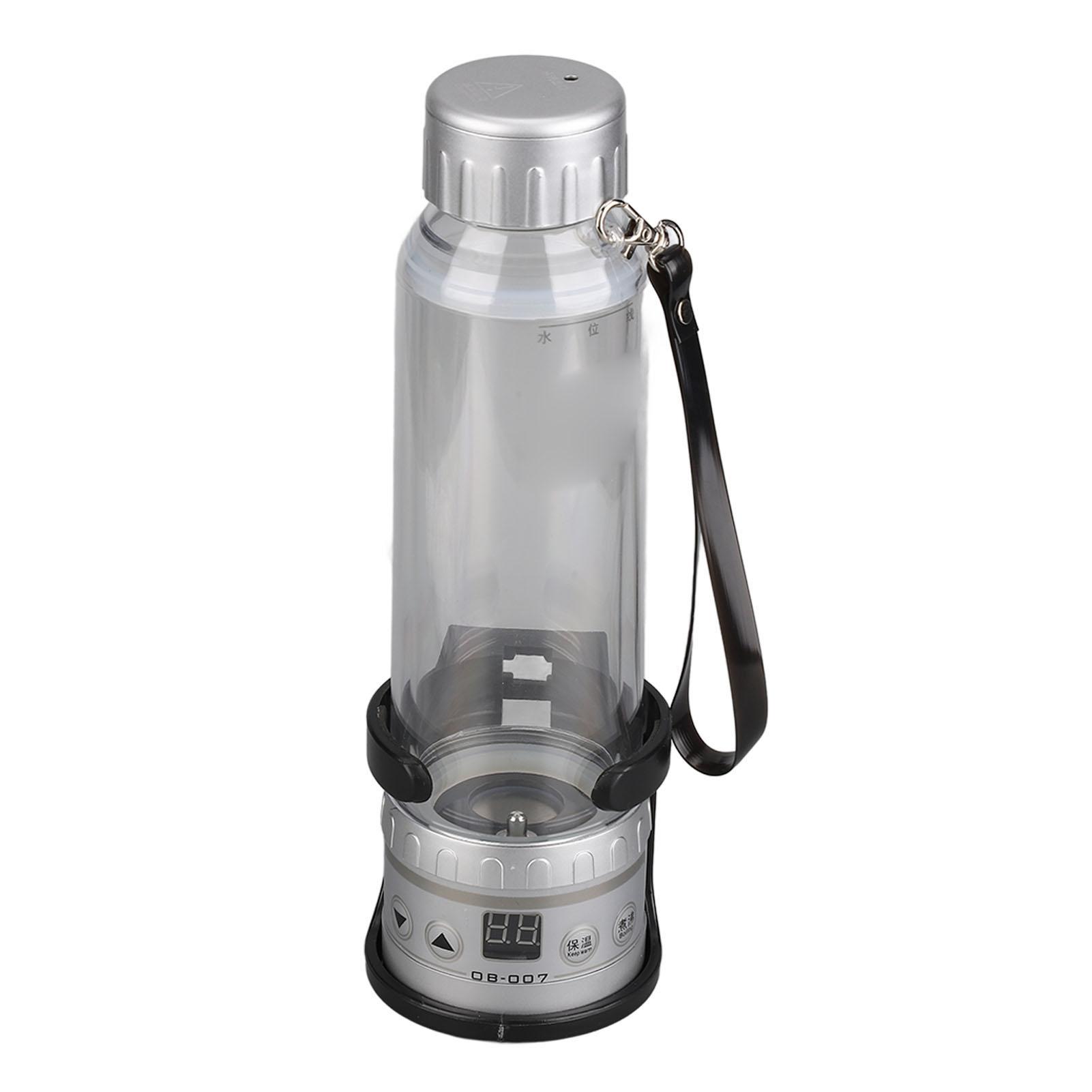 Car Electric Kettle 12V 24V Transparent Car Water Kettle 280ml Large Capacity Portable Multifunctional Water Boiler