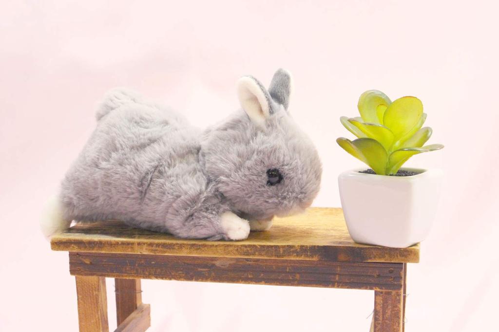 Take Off Plush Toy Maron Netherland Gray