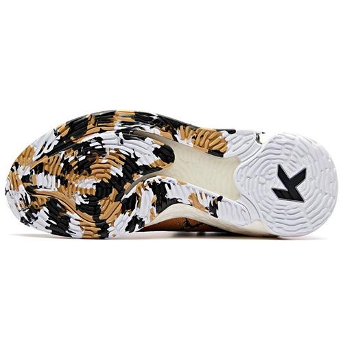 New Anta KT4 Black History Month Shock The Game Durable Breathable High-Top Basketball Shoes Black White Gold 11911101X-14