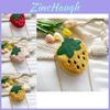 Adorable Girls Plush Strawberry Chain Shoulder Bag 2023 New Korean Style Princess Accessory Coin Purse