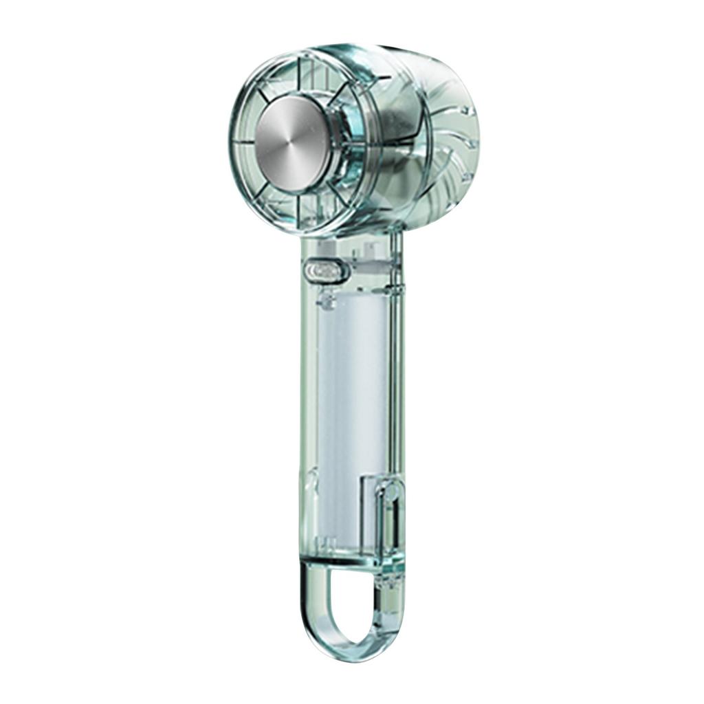 Ice  Handheld Fan Transparent Long Battery Life New Portable Fan With Hook