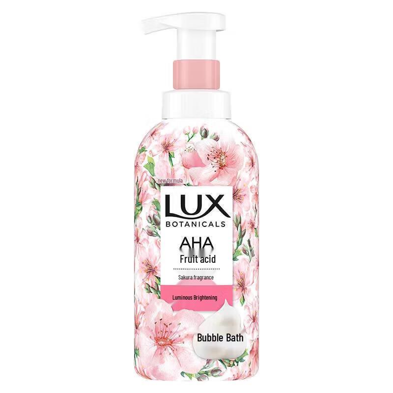 LUX Cherry Blossom Scented Botanical Essence Shower Foam
