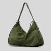 Lightweight Ruffled Soft Nylon Large Capacity Tote Bag Zipper Shoulder Crossbody Bag Women's Backpack