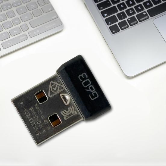 Wireless Mouse Adapter Stable Connection Easy to Use Plug-Play Bluetooth-compatible Dongle Receiver for