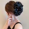 Oversized Mesh Hair Accessory Double Sided Bubble Clip 1Pcs Rhinestone Hairpin for Dating Anniversary Stylish Hairdos