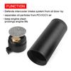 Universal Oil Catch Can 2-port Long Billet Aluminum Baffled Tank with Breather Filter Oil Separator