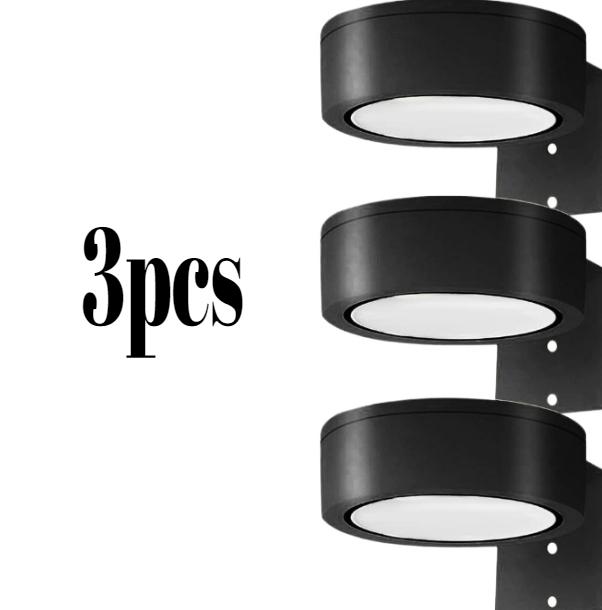 

3pcs Battery Powered LED Magnetic Art Display Lamp Atmosphere Rendering Home Decor Wall Lighting Stair Lamp with Remote Control 1 Remote Control