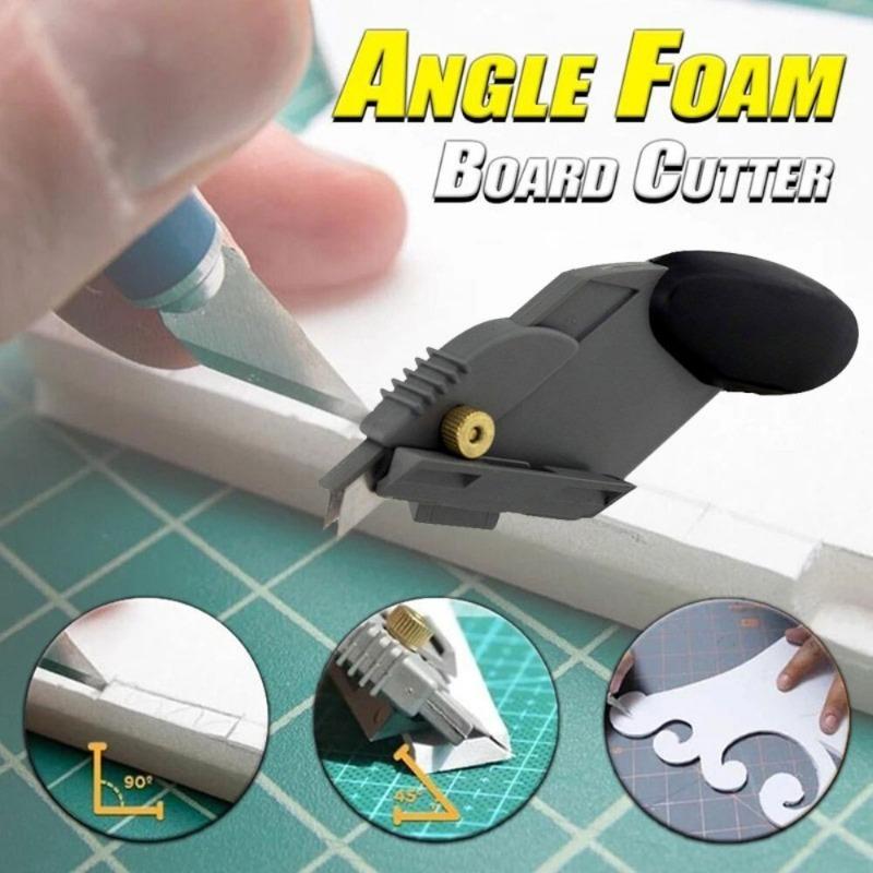 Craft Tools Paper Cutting Tool Art Utility Knife Bevel Frame Knife Angle Foam Board Cutter EVA Foam Cutter 45 Degree Cutters