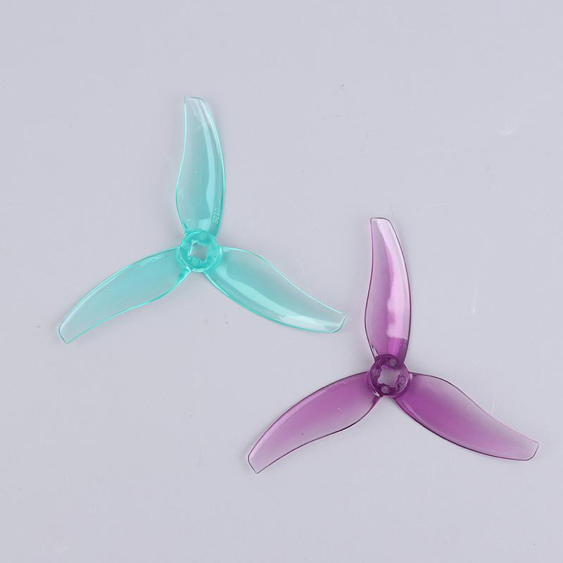4Pcs 3630 3.6X3X3 3-Blade Pc Propeller 2 Positive + 2 Negative For Fpv Freestyle 3.5Inch Drone Propellers