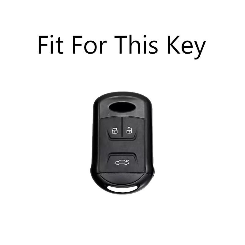 Zinc Alloy Car Remote Key Case Cover Shell For Chery Tiggo 3 5 Chery Arrizo 3 7 Chery E3 E5 Bonus Accessories