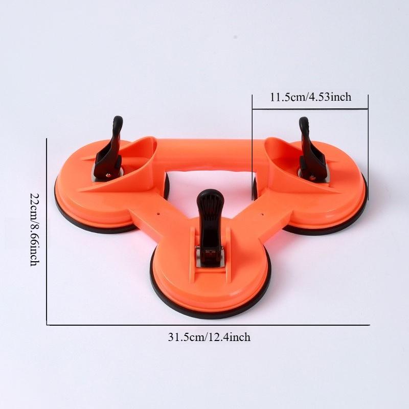 1PC suction cup, strong tile glass, integrated ceiling, ceiling removal, suction extractor, two claws, three claws, large suction puller