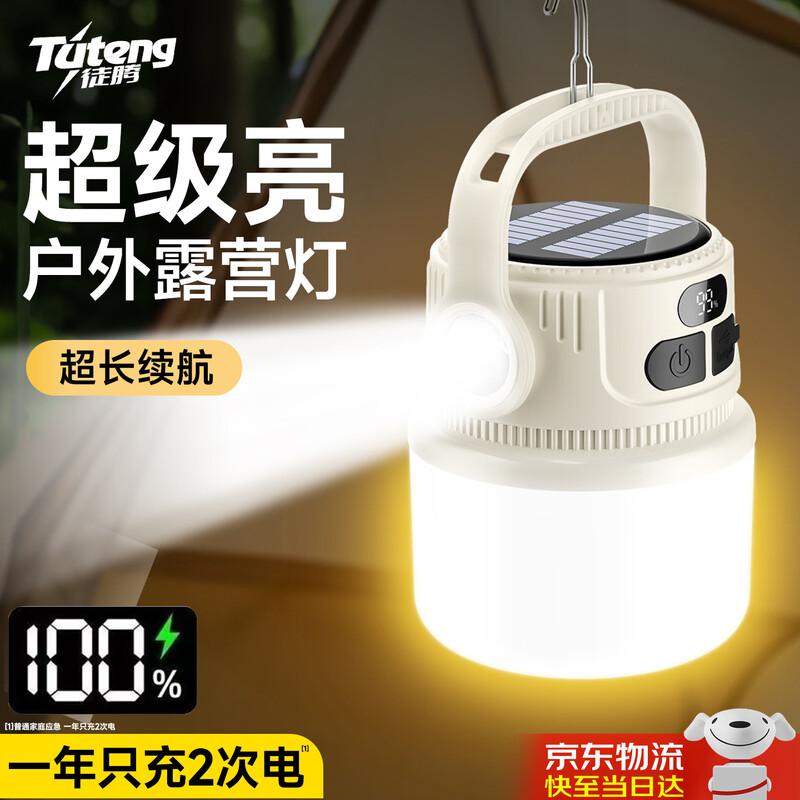 Solar Rechargeable Outdoor Camping Lantern