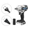 1280W 3 IN 1 Electric Brushless Cordless Hammer 520NM Wrench Drill Rechargeable Screwdriver Impact Drill with Battery