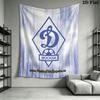 Dynamo Moscow Quest Wall Hanging Printed Fabric Blanket Decorative Tapestries for Bedroom Living Room Home Decor