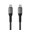 Data Cable 2-in-1 Fast Charging 5A PD 100W Type-C To Type-C Charging Cord for Laptop
