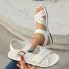 Fashion 2024 New Lightweight Women Slip on Wedges Sandals Summer Lightweight  Women Non-Slip Platform Shoes Big Size Shoes for Women