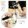 Waterproof Durable Phone Case For Oukitel C21 Wristband Wrist Strap Shockproof Silicone Kickstand Protective Ring Flower