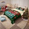3-teiliges Weihnachten K-Pop Dämonenjäger Druck Kernloses Bettwäscheset Weiches Studentenwohnheim Schlafzimmer Mehrere Größen Maschinenwaschbar
