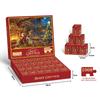 Advent Calendar 2026 Christmas Jigsaw Puzzle, 24 Boxes 1008 Pieces Xmas Countdown Calendars Puzzle For for Boys, Girls, Teens