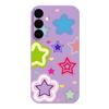 Custodia Stellata Colorata Mista Per Samsung Galaxy A57 A37 A17 A56 A36 A26 A16 A55 A35 A25 A15 A54 5G S21 FE S22 S23 S24 Plus S25 Edge S26 Ultra Cover