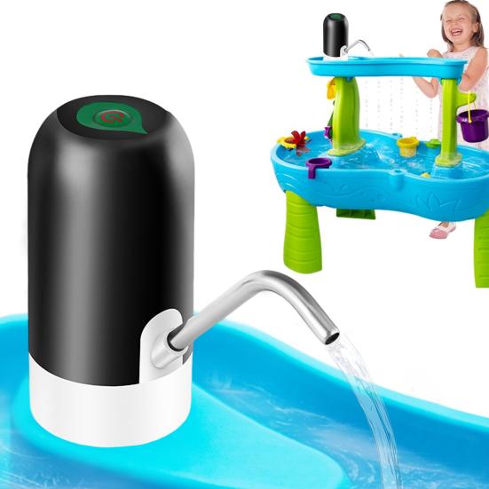 Elektrické vodní čerpadlo Bezdrátový dávkovač vody z lahve USB dobíjecí Čerpadlo na pitnou vodu Přenosné venkovní herní čerpadlo pro děti Kempování