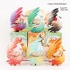 Mythical Birds Blind Box: Parrot, Red-crowned Crane, Bi Fang & Flamingo Figurines