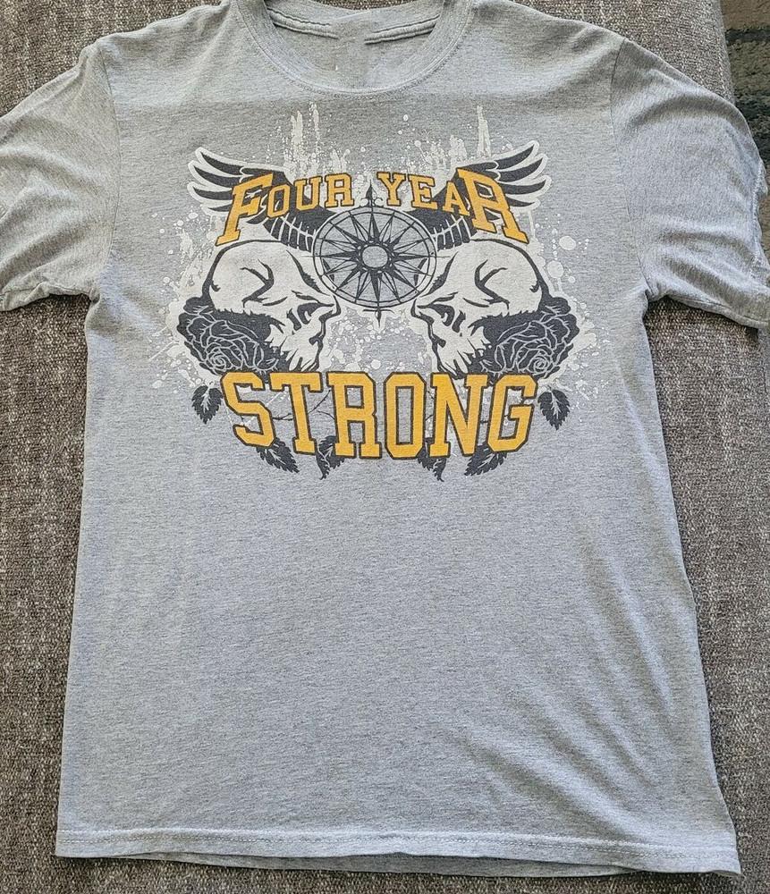 Four Year Strong Gray T-Shirt Cotton Full Size Unisex S-5XL RD04 Unisex T-Shirt XXL