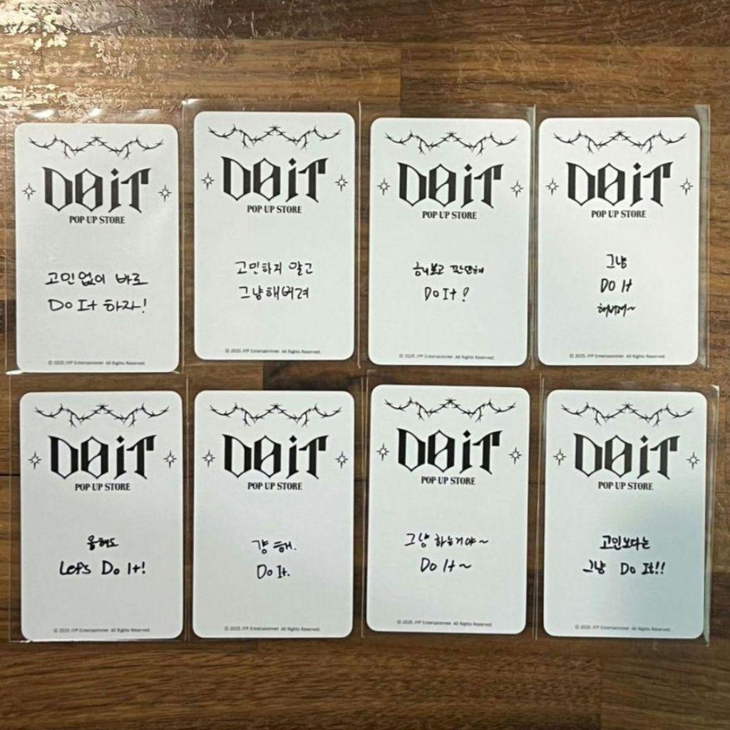 [USED] Stray Kids DO IT POPUP Bonus Trading Card Complete Set