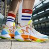 Men's Basketball Shoes Breathable Cushioning Non-Slip Wearable Runing Shoes Gym Training Athletic Basketball Sneakers for Women