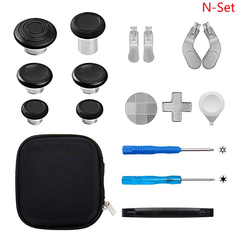 1Set 2 Gen Keycap Metal D-Pad Trigger Paddles Replacement Thumbstick For Xbox One Elit Repair Kit Accessories