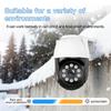 Outdoor Waterproof 360° Rotating Camera with Night Vision & Mobile Remote Control