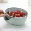 Cesto Scola Acqua Mini a Doppio Strato Multiuso per Lavare Frutta e Verdura Scolapiatti da Appendere