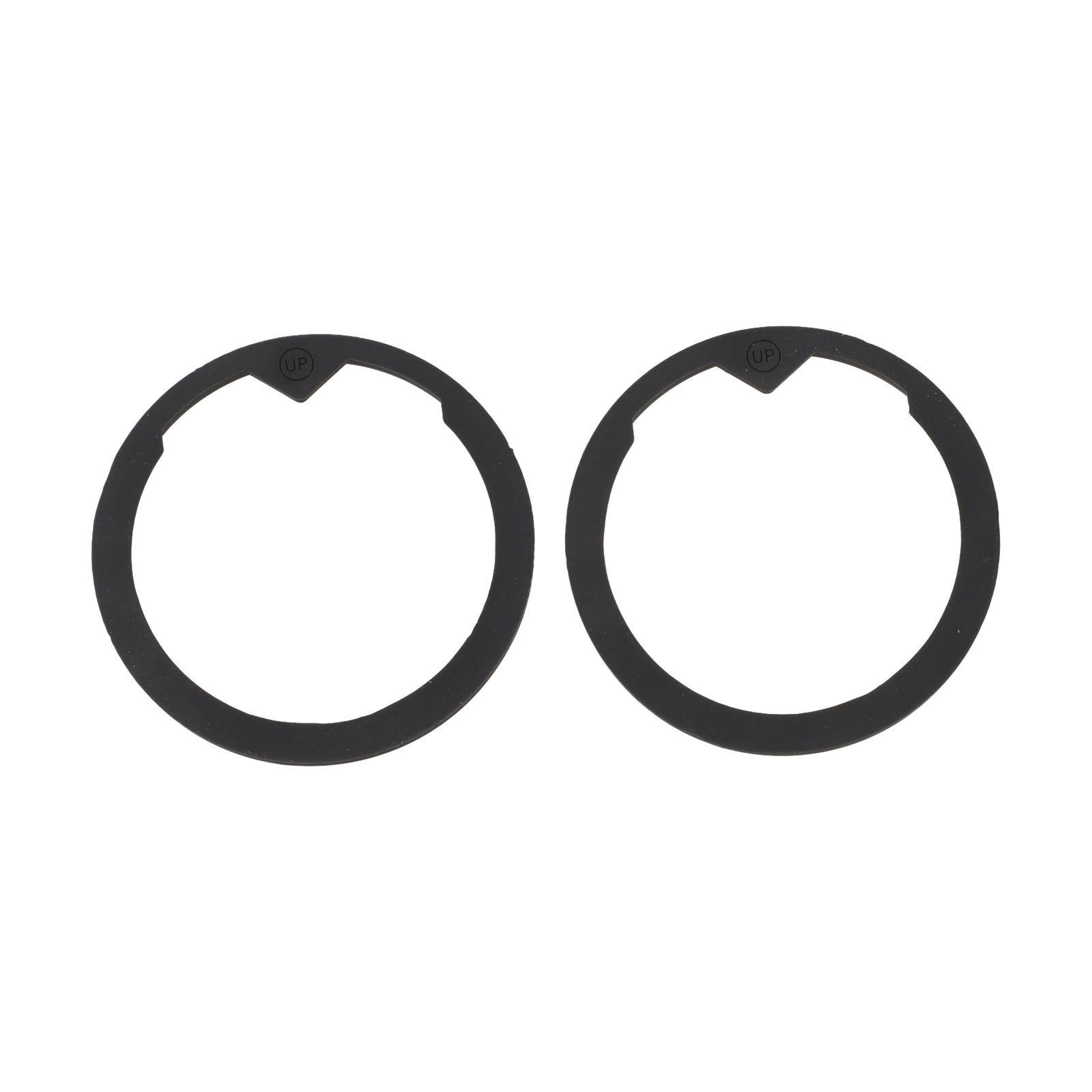 Espresso Machine Sealing Ring Silicone Gaskets Easy Replacement 2pcs