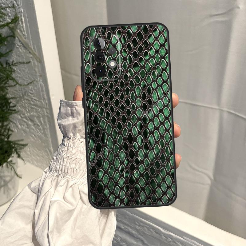 Schlangenhaut-Print Hülle Für Samsung Galaxy A54 A34 A13 A23 A33 A53 A73 A12 A14 A22 A32 A52 A51 A71 A21S Hülle