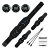 Abs Toning Belt EMS Electric Vibration Abdominal Muscle Trainer Waist Body Slimming Fitness Massage Belts for Arm Leg Workout