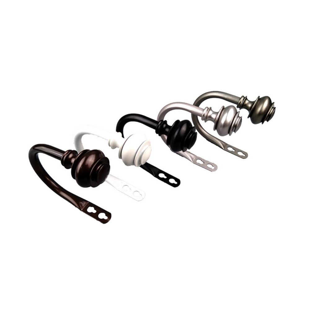 2Pcs Vintage Style Curtain Holdbacks Wall Mounted Tieback Hooks Drapery Tie Backs  Home Decor