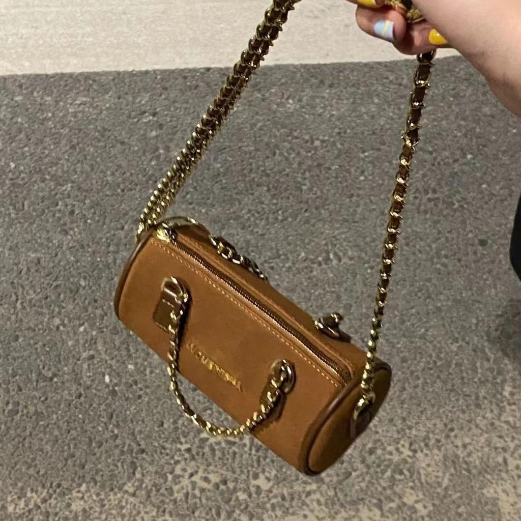 Add More Salt, Portable Chain Bag, Women's Fashion Matte Armpit Bag, Versatile Ins Messenger Bag, Pillow Bag.