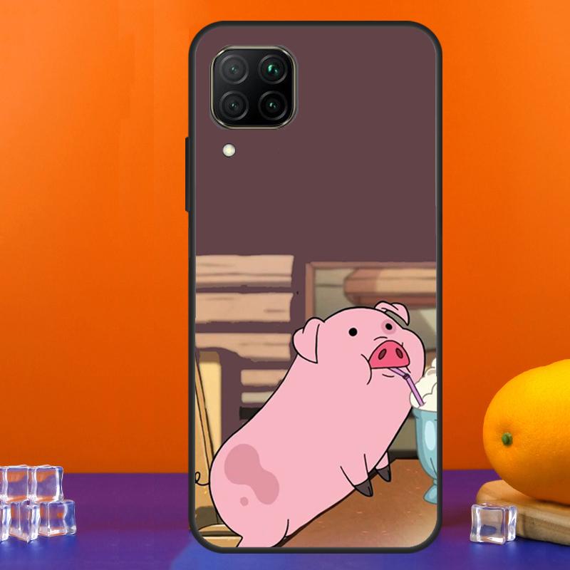 Cartoon Pig For Huawei Nova 7i 8i 11i 12i 12s 9 10 SE Y91 Y90 Y60 Y70 Y72 Y61 P30 P40 Lite P60 Pro Case