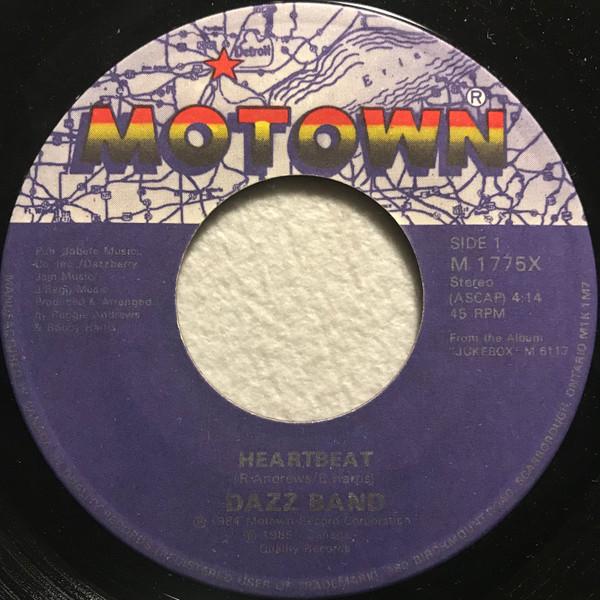 

7inch Record DAZZ BAND - Heartbeat M1775X MOTOWN 1984 Canada Dance & Electronica Used