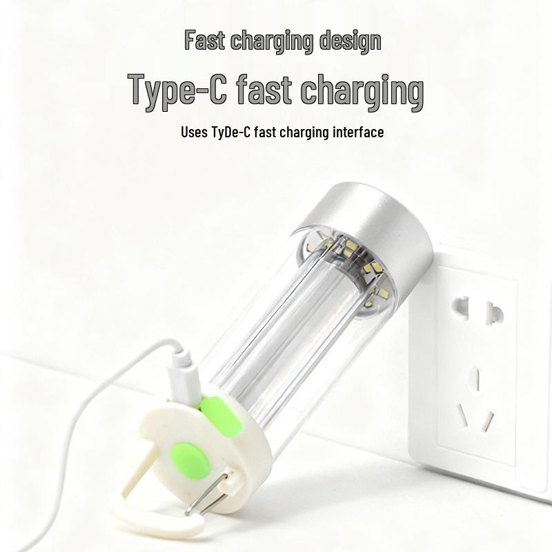 Multi-Function USB Rechargeable Camping Lantern and Tent Light with Long Battery Life