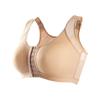 Plus Size Front Closure Sports Bra - Wire-Free, Breathable, Comfortable for Yoga & Running