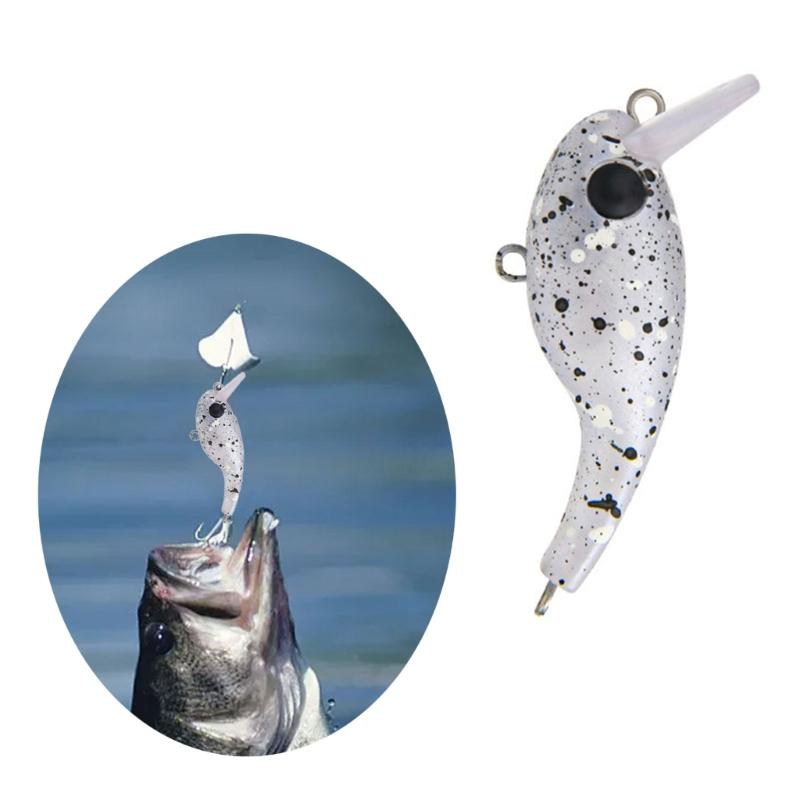 5cm Crankbaits with Hook Artificial Baits Minnow Sinking Lures Carp Lures Swimbait Wobbler Fishing Tackle