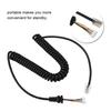 Microphone Cable, Portable Car Radio Handheld Microphone Line for YAESUMH-48A6J, MH-42B6J, FT-1500, FT-1500M, FT-7800, FT-8800, FT-8900, FT-7100M, FT-