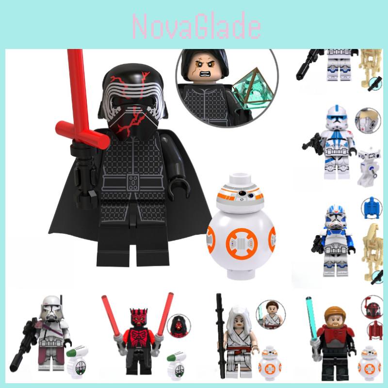 Tv6104 Futuristic Series Commander Ray Kylo Ren Building Block Toy Abs Plastic Diy 0-38 Pieces