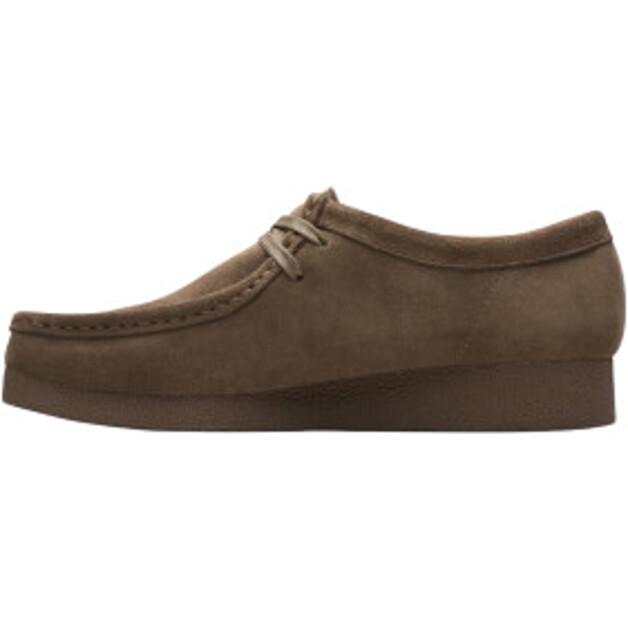 

Женские полуботинки Clarks Wallabee evo sneaker olive 42