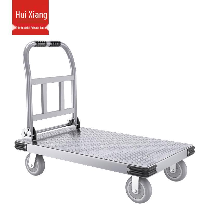 Industrial Foldable Steel Flatbed Hand Truck
