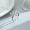 Lindon Classic Copper Alloy Zircon Ring Ladies Jewelry Wedding Promise Party Gift